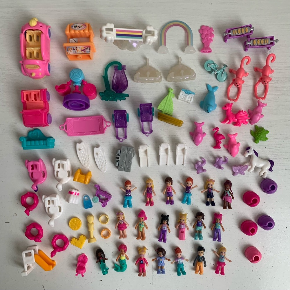 Polly Pocket Micro Dolls & Accessories Modern Style